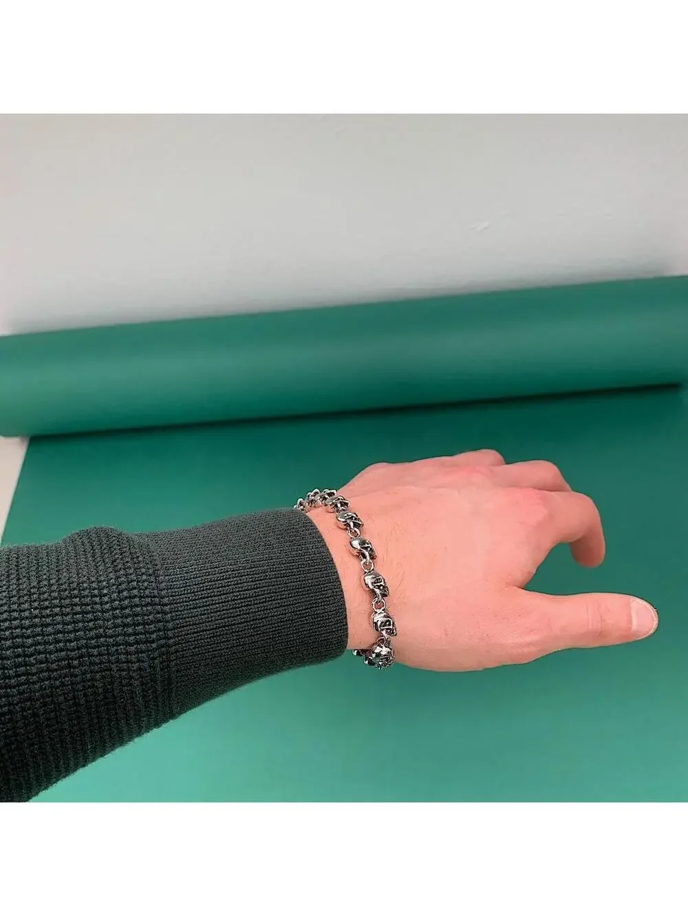 Y2K Silver Bracelet